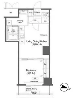 東京都新宿区高田馬場3【マンション】の間取り