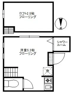 アーバンプレイス西早稲田II【2階】の間取り