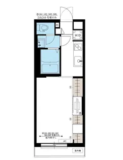 リブリ・武蔵新城【2階】の間取り