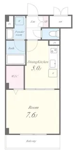 グレイスヴィラ(葛飾区)【3階】の間取り