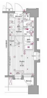 グランド・ガーラ横濱元町【2階】の間取り