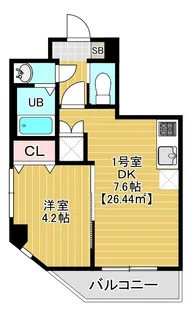 カイテキースV【2階】の間取り