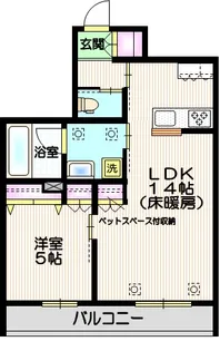 東京都北区志茂4【マンション】の間取り
