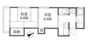明風館【2階】の間取り
