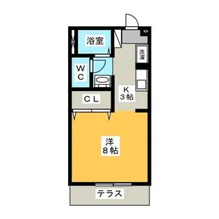 Y・Kレジデンス【1階】の間取り