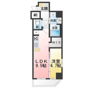 Ceres中村公園前【1階】の間取り