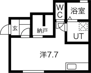 UNIR長田町(ウニール)【1階】の間取り