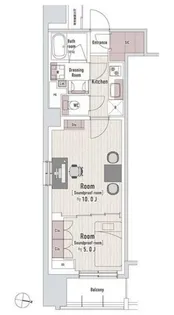 TRACK渋谷本町【3階】の間取り
