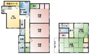 兵庫県神戸市垂水区霞ケ丘6【一戸建】の間取り