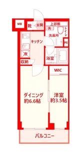 ベルシード野毛山公園【3階】の間取り