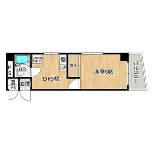 桃花館【4階】の間取り