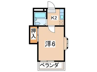 すずらんハイツ【2階】の間取り