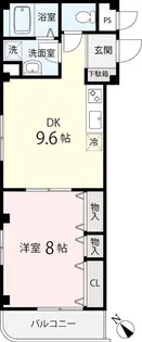 天王山レジデンス弥生町【2階】の間取り