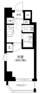 セジョリ御茶ノ水【9階】の間取り