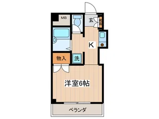 天野屋ビル【4階】の間取り