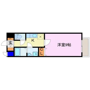 メゾンアロー【4階】の間取り