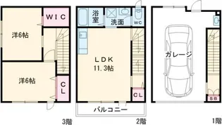 GH-Alivio FukaiBaseの間取り