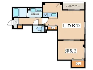 アパルトマン御成町【3階】の間取り