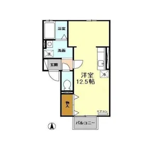 セジュールブリエ【2階】の間取り