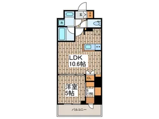 クレヴィアリグゼ西馬込【2階】の間取り
