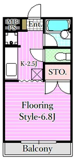 ピアフルール2【1階】の間取り