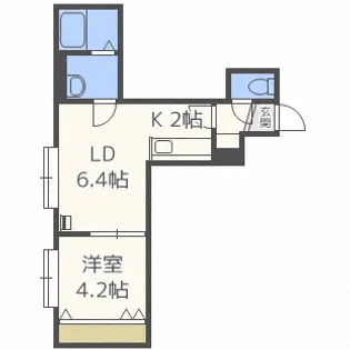 ウイングコート【3階】の間取り