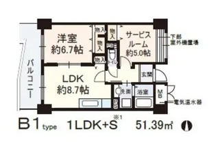 ソラーレN【7階】の間取り