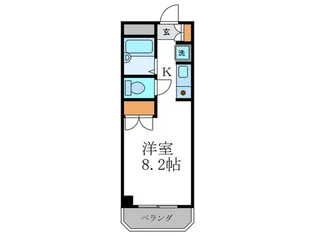 ウナロ-ザ長岡【3階】の間取り