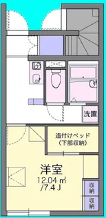 Hanzan【1階】の間取り