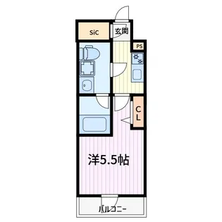 ジェノヴィア西川口III【12階】の間取り