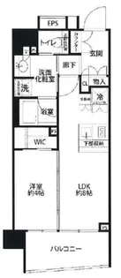 プラウド銀座一丁目【7階】の間取り