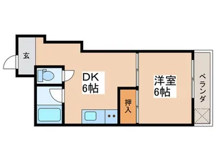 第2池辺マンション【3階】の間取り
