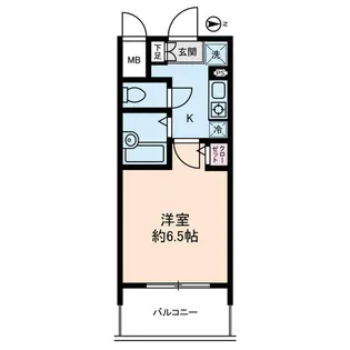 サンクレイドルレヴィール池袋【5階】の間取り