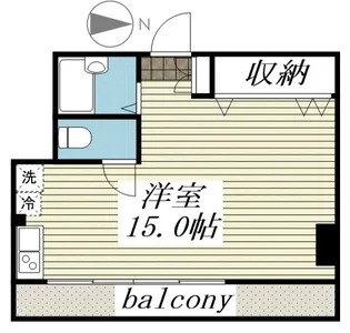メゾン・ド・ヴィレ 鷺沼【3階】の間取り