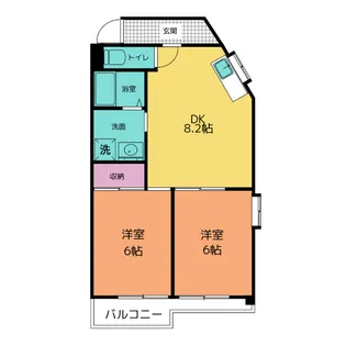 満ビル【7階】の間取り