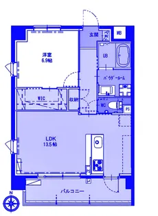 L’Arvert【3階】の間取り