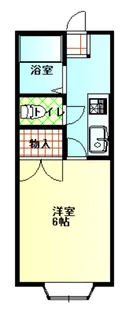 コーポ田村【2階】の間取り