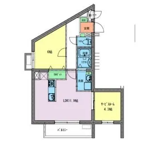 グランヴェニール【2階】の間取り