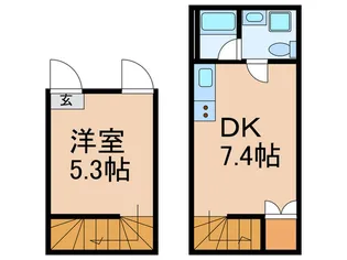 ローラン ハイツ.の間取り