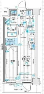デュオステージ浦和岸町【3階】の間取り
