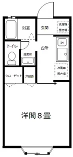モンヴェール小島【1階】の間取り