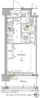 ブレシア多摩川レジデンス【4階】の間取り