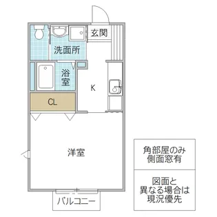 コンフォールメゾン B【1階】の間取り
