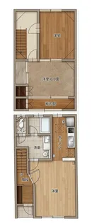 クリーンハイツの間取り