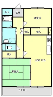 グリーンアース【3階】の間取り