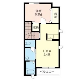 オアシスVI【2階】の間取り