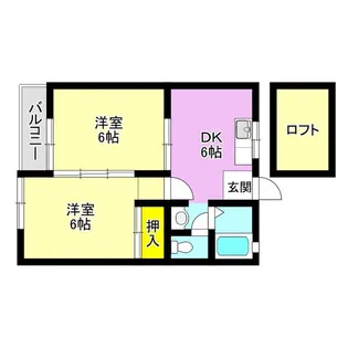 ベルハイム【2階】の間取り