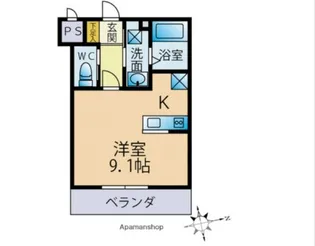 skip square sakioka【2階】の間取り