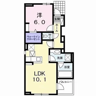 チェレステB【1階】の間取り