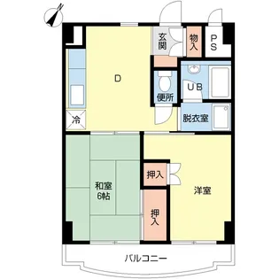 エルミタージュ【7階】の間取り